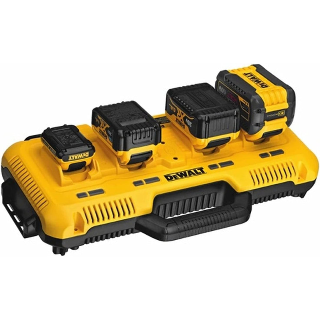  Dewalt DCB104-QW Chargeur De Batteries 4 Ports 8Ah XR 10.8V/14.4V/18V & Flexvolt Li-ion