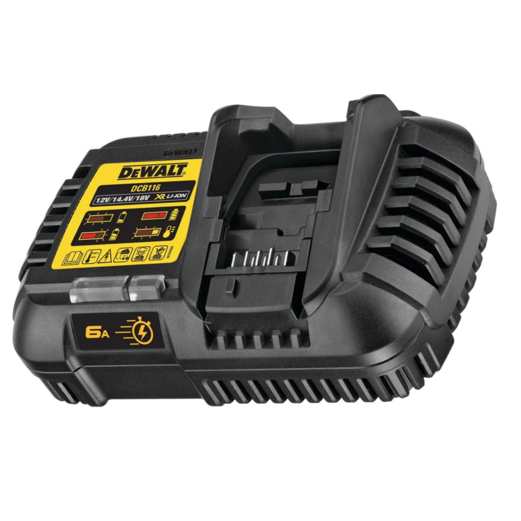  Dewalt DCB116-QW Chargeur De Batteries 6Ah XR 10,8V, 12V, 18V & 54V