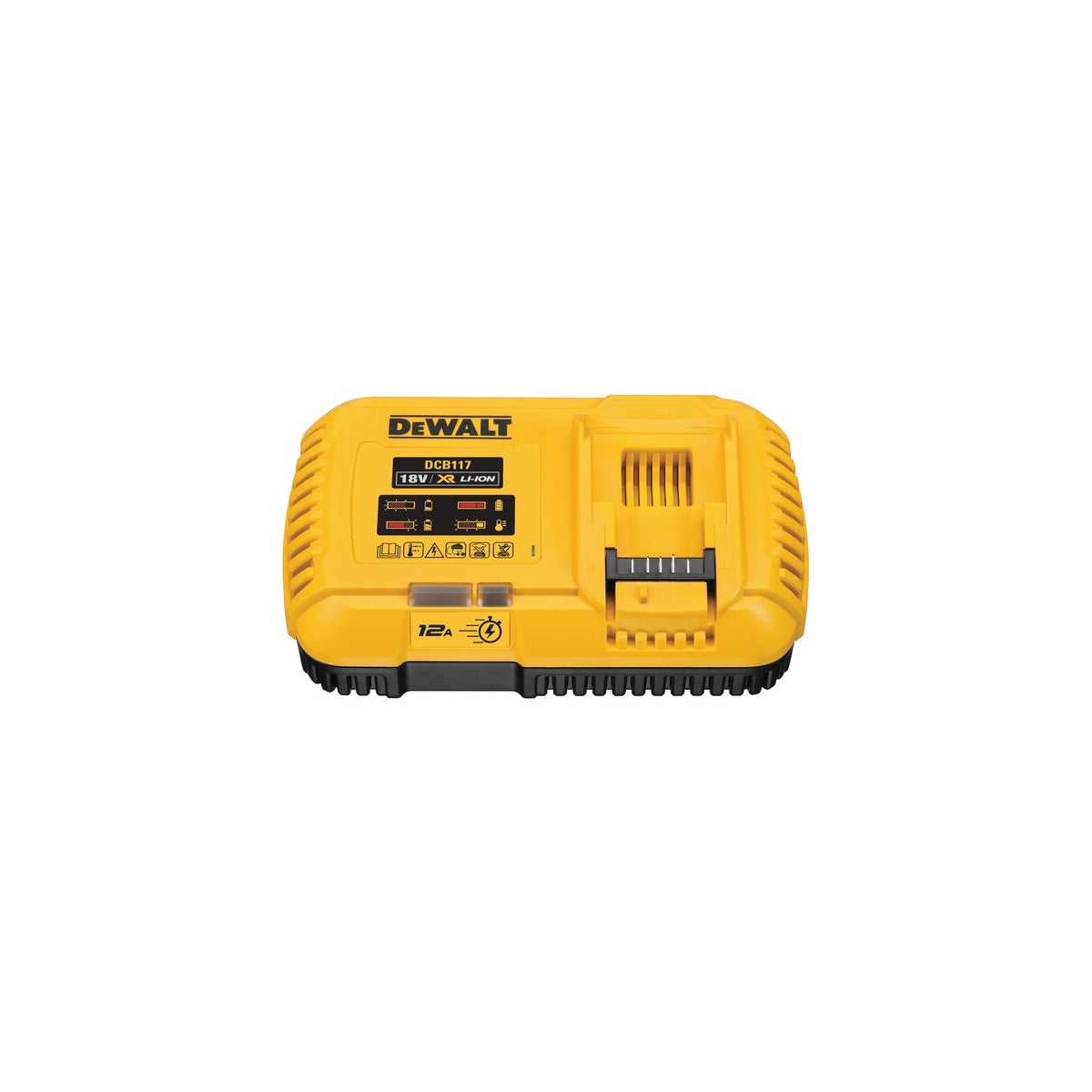  Dewalt DCB117-QW Chargeur Rapide 12Ah XR Li-Ion 18V Et 54V XR FLEXVOLT