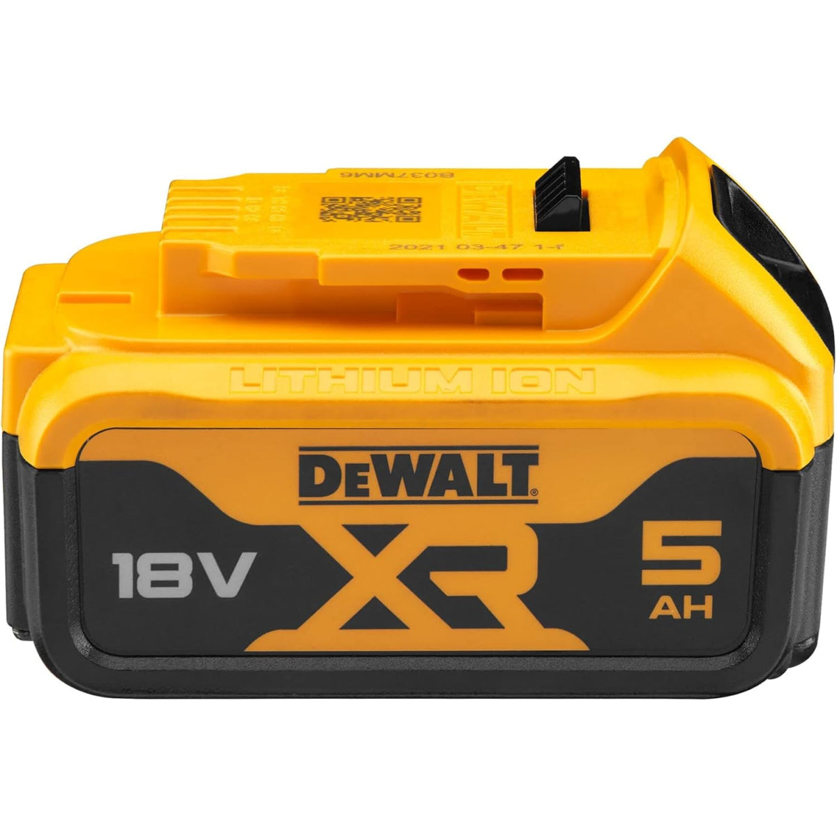  Dewalt DCB184-XJ Batterie 18V 5.0Ah XR Li-ion Avec Témoin De Charge LED