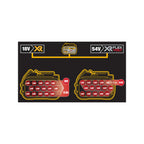  Dewalt DCB549-XJ Batterie XR Flexvolt 18V/54V 15.0Ah Li-ion