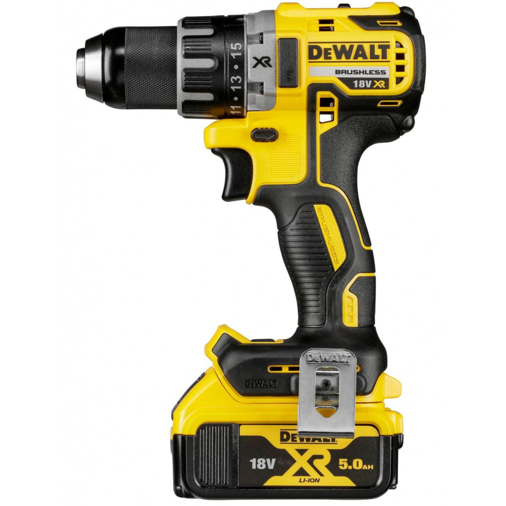  Dewalt DCD791P2-QW Perceuse, Visseuse Brushless 18V 2x5.0Ah Avec Coffret T-STAK