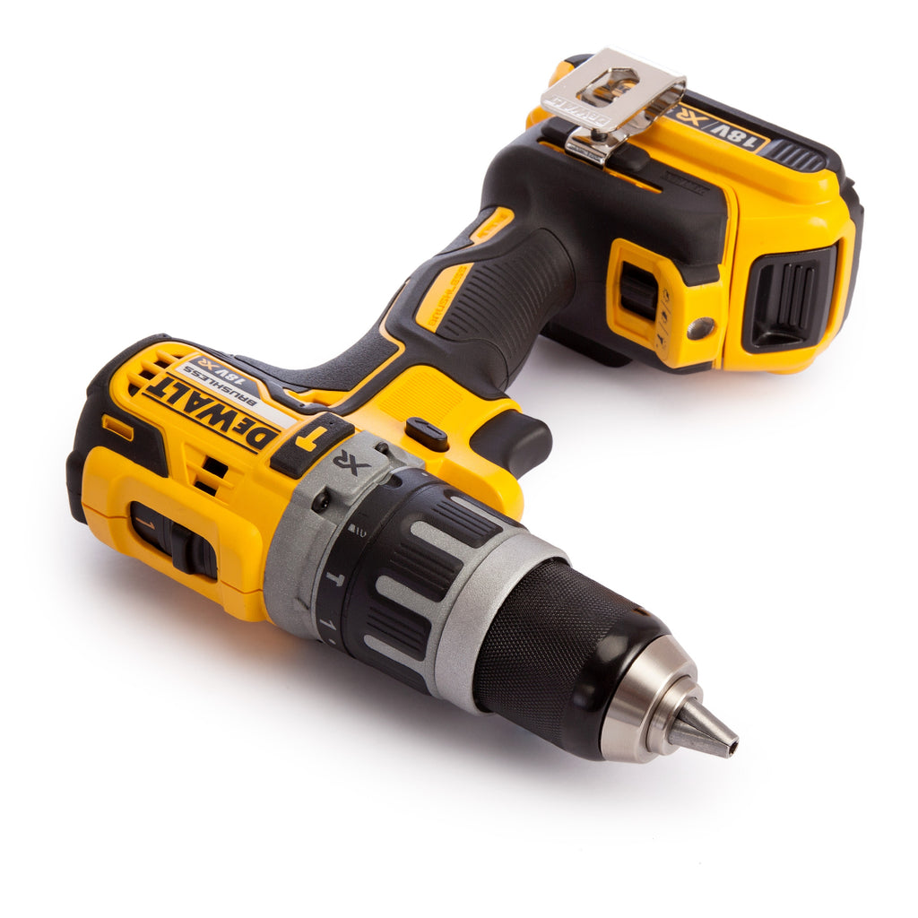  Dewalt DCD796D2-QW Perceuse, Visseuse 18V XR Li-ion Brushless 2x2.0Ah Avec Coffret T-Stak