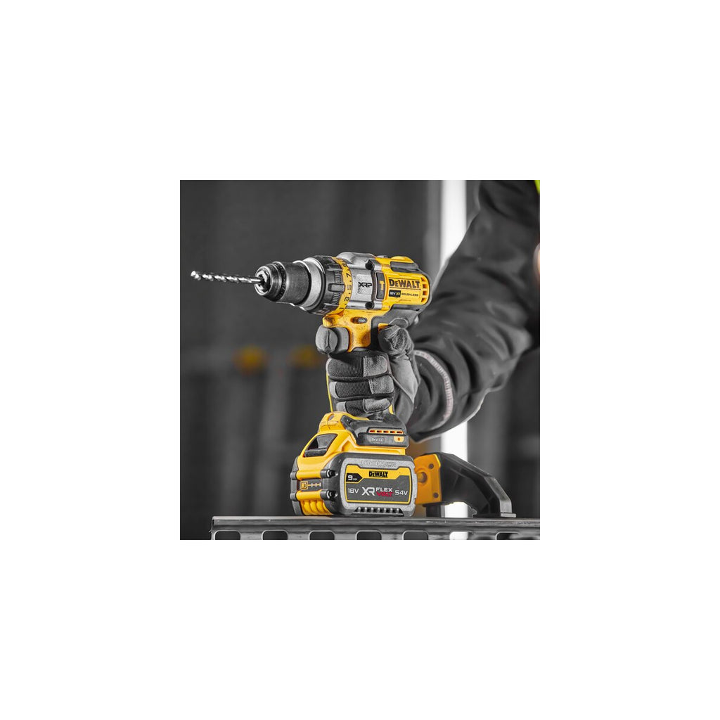  DeWalt DCD999NT-XJ Perceuse, Visseuse à Percussion 18V XRP Advantage Li-ion Brushless (Machine Seule)
