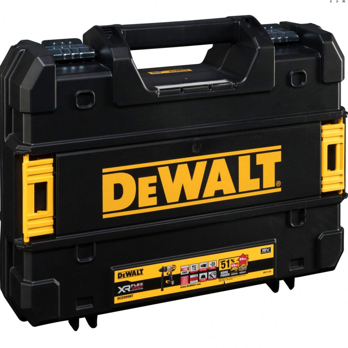  DeWalt DCD999NT-XJ Perceuse, Visseuse à Percussion 18V XRP Advantage Li-ion Brushless (Machine Seule)