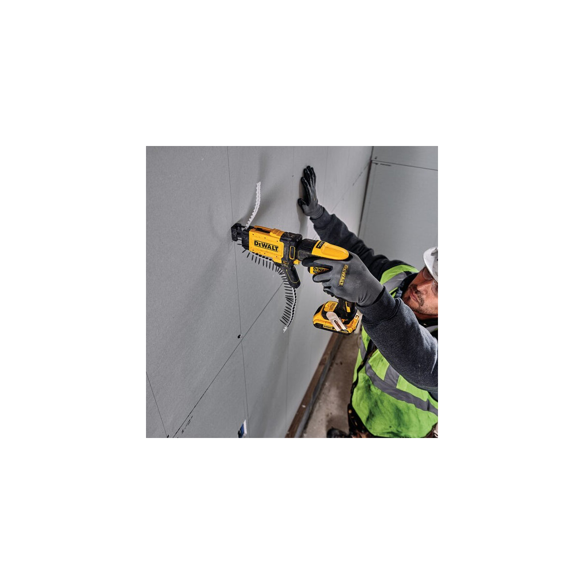  Dewalt DCF620P2K-QW Visseuse Plaques De Plâtre 18V 2x5.0Ah (Chargeur De Vis Inclus)