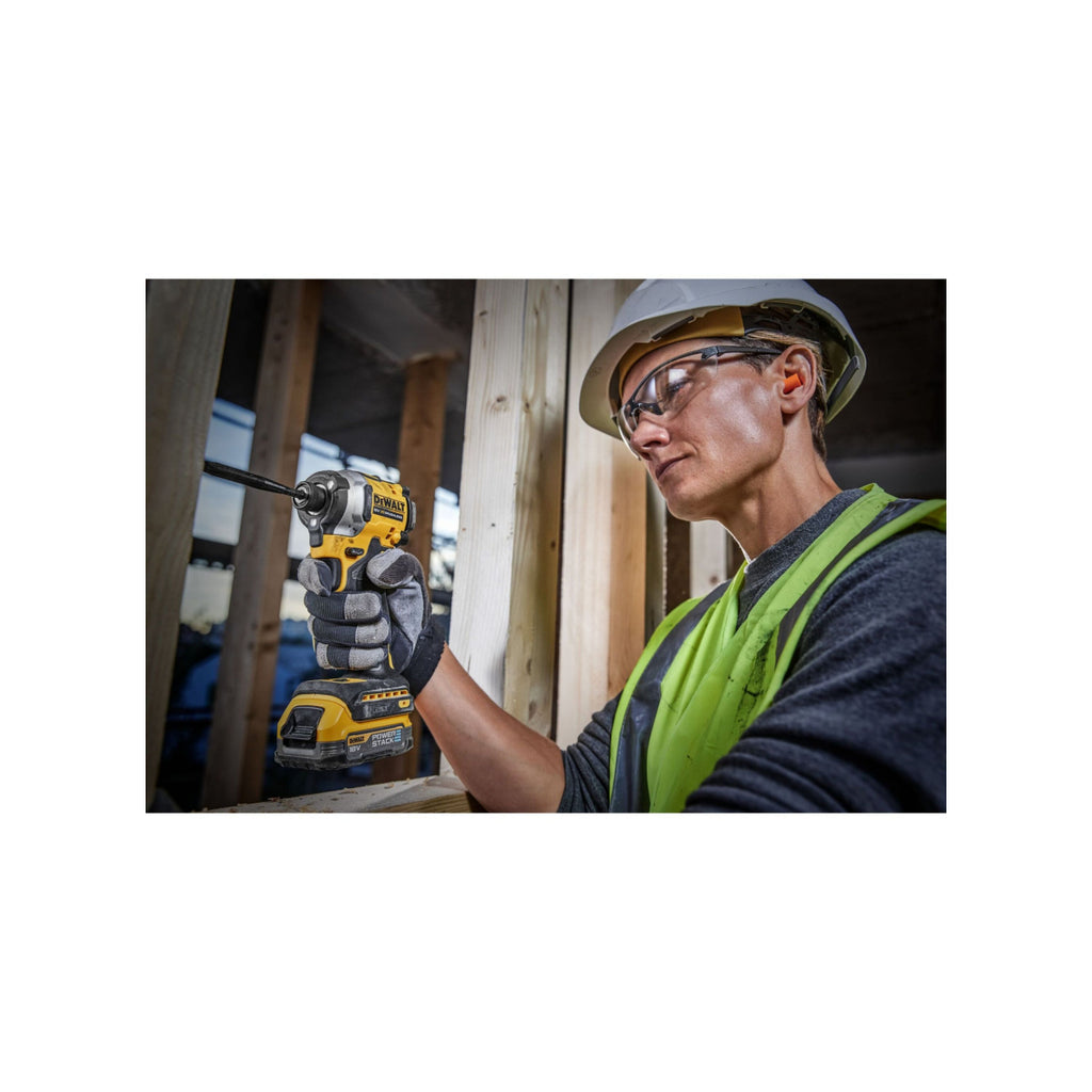  DeWalt DCF850E2T-QW Visseuse à Chocs 3 Vitesses 18V 208Nm XR 2x1.7Ah POWERSTACK Avec Coffret T-STAK