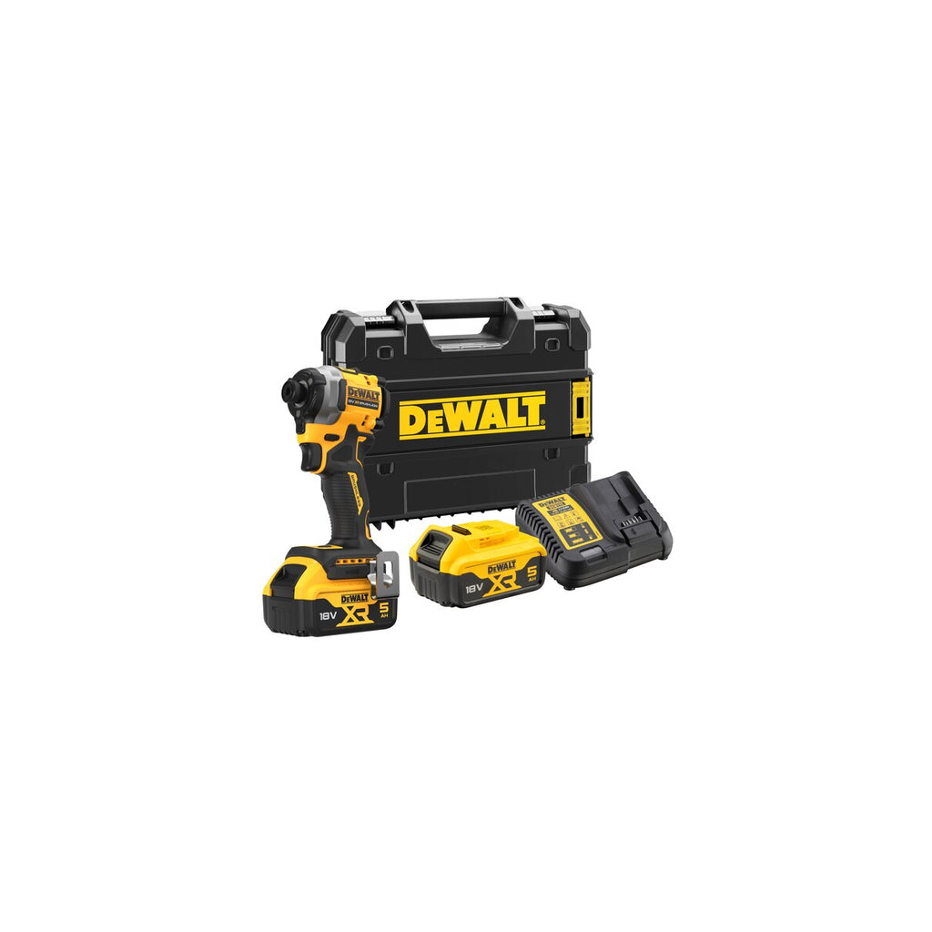  DeWalt DCF850P2T-QW Visseuse à Chocs 3 Vitesses 18V 208Nm XR 2x5.0Ah Avec Coffret T-STAK