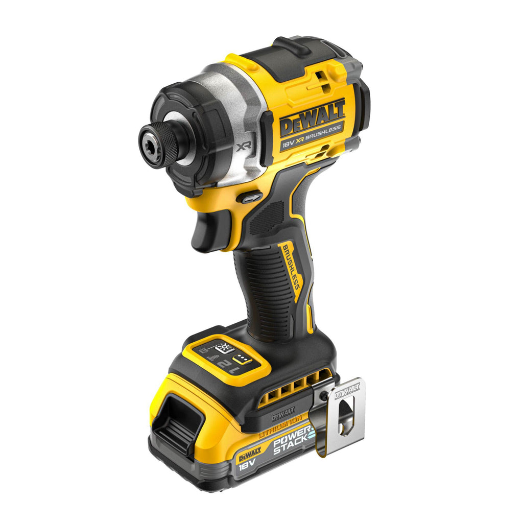  DeWalt DCF860E2T-QW Visseuse à Chocs 3 Vitesses 18V 282Nm XR 2x1.7Ah POWERSTACK Avec Coffret T-STAK