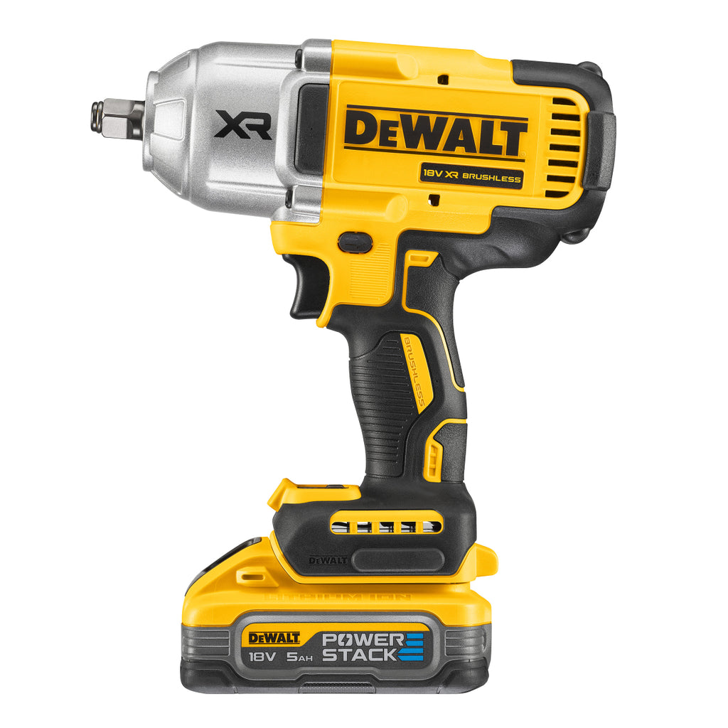  DeWalt DCF900H2T-QW Boulonneuse 1/2" 1355Nm 18V XRP 2x5.0Ah POWERSTACK Avec Coffret T-STAK