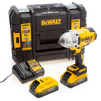  DeWalt DCF900H2T-QW Boulonneuse 1/2" 1355Nm 18V XRP 2x5.0Ah POWERSTACK Avec Coffret T-STAK