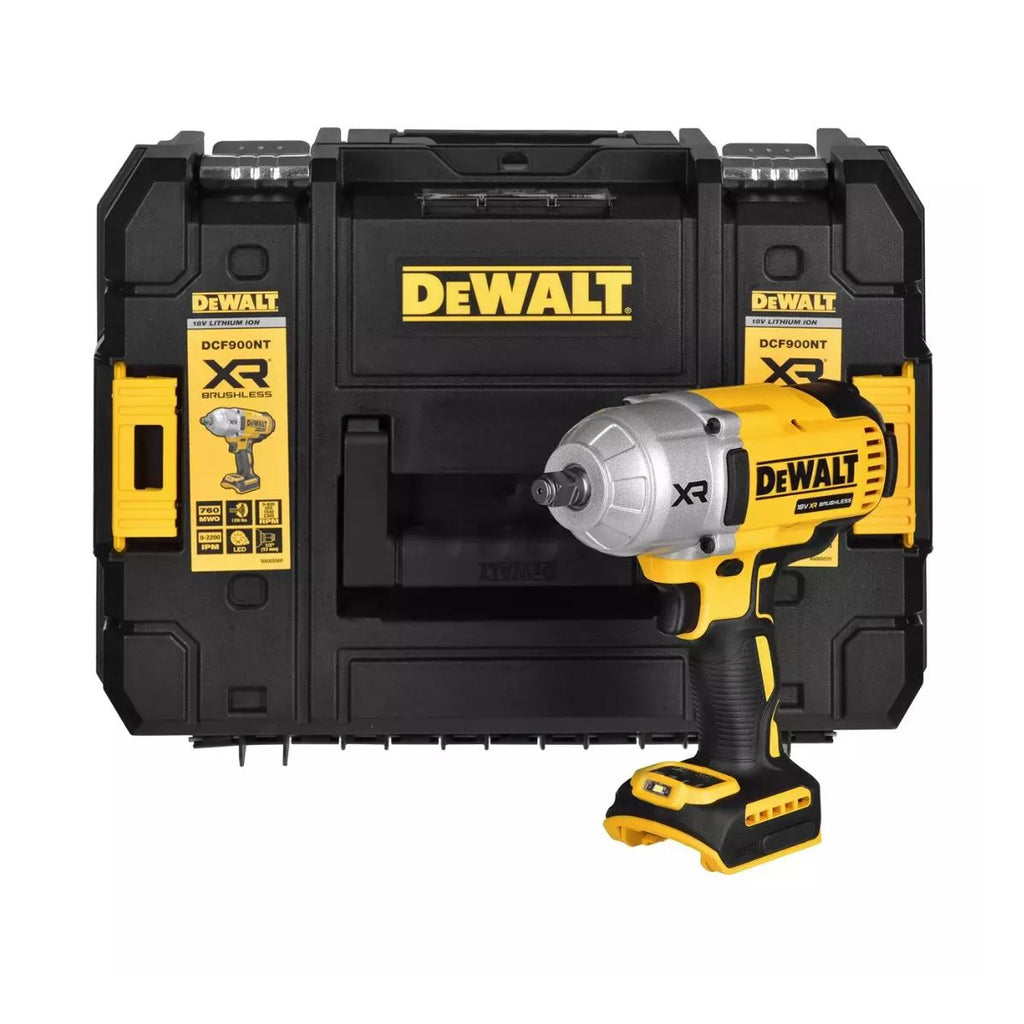  DeWalt DCF900NT-XJ Boulonneuse à Choc 1/2 1355Nm XRP 18V Avec Coffret (Machine Seule)