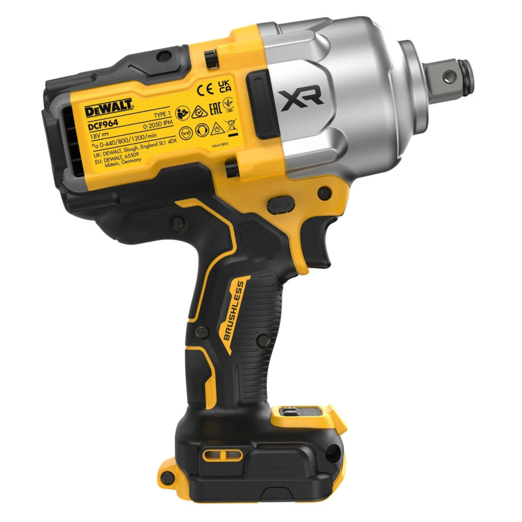  DeWalt DCF964NT-XJ Boulonneuse à Choc 3/4" 2576Nm XR 18V Avec Coffret (Machine Seule)