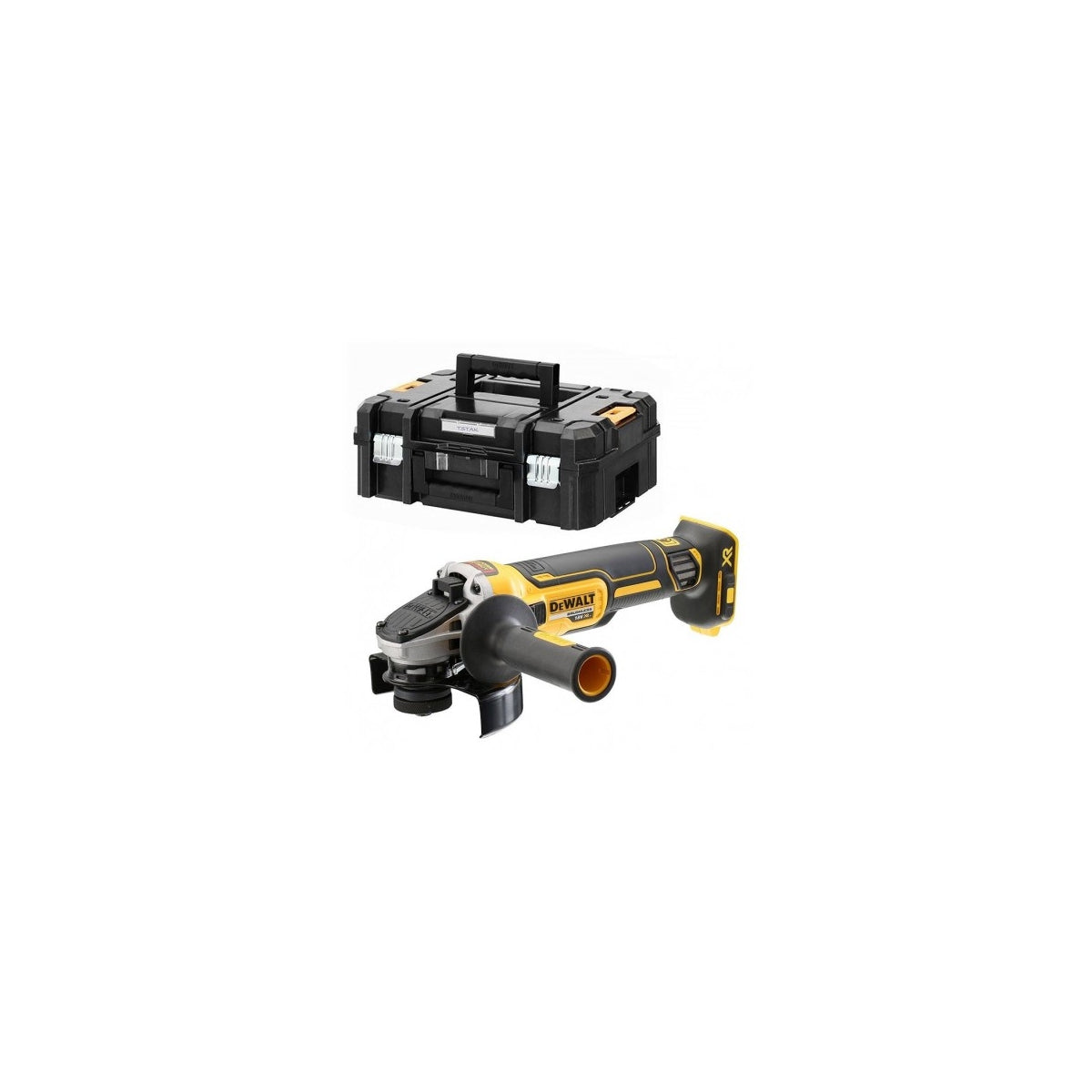  Dewalt DCG405NT-XJ Meuleuse Sans Fil 18V Brushless ø125mm Avec Coffret T-Stak
