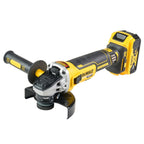  Dewalt DCG405P2-QW Meuleuse Sans Fil 18V Brushless 2x5.0Ah ø125mm Avec Coffret T-Stak