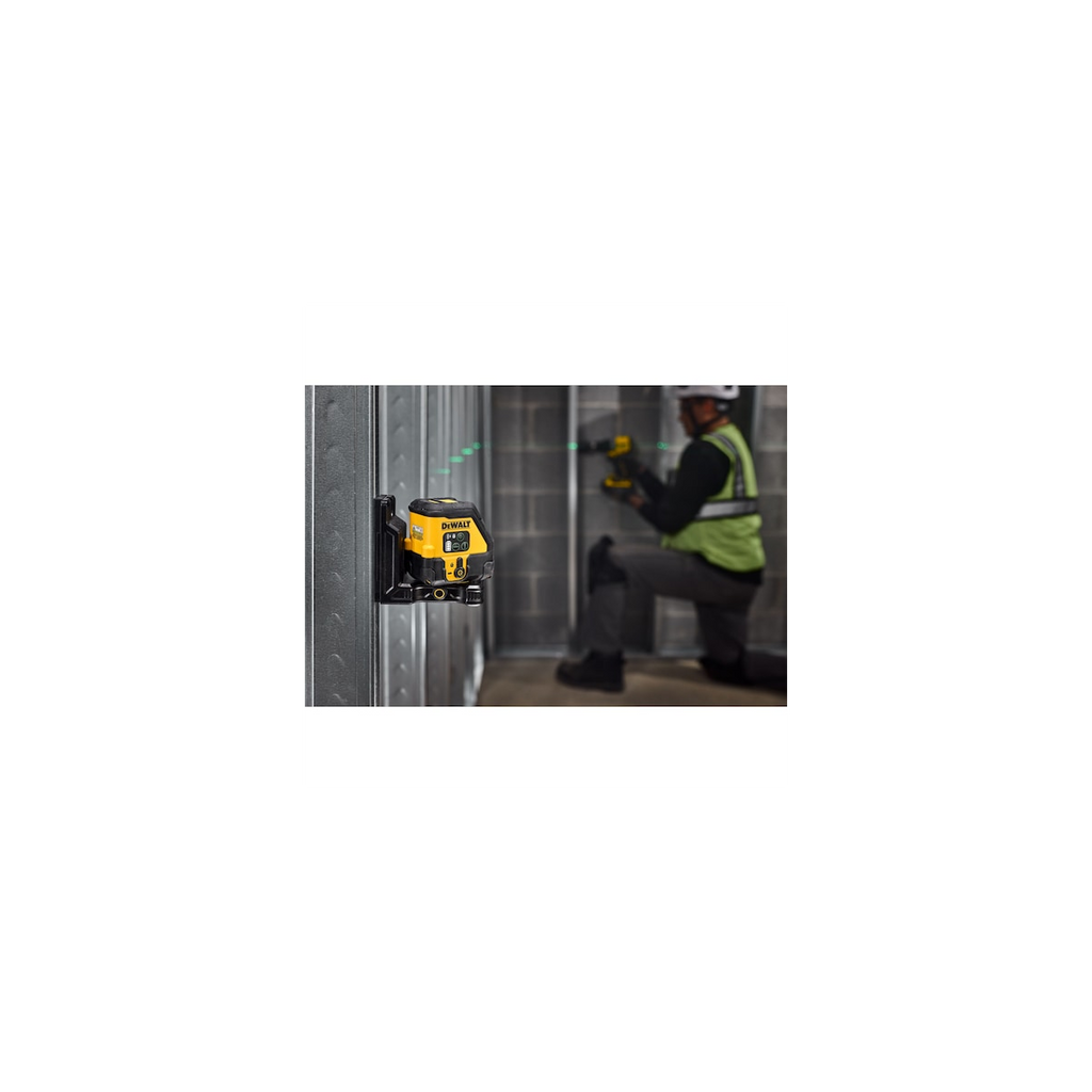  DeWalt DCLE14201GB-XJ Niveau Laser Croix Verts USB-C