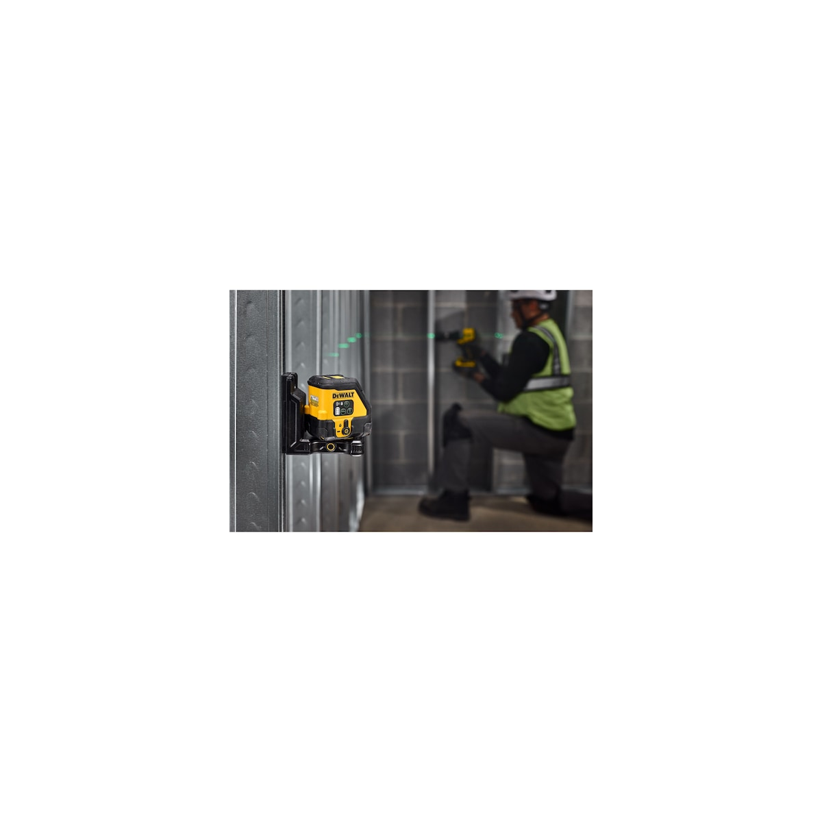 DeWalt DCLE14201GB-XJ Niveau Laser Croix Verts USB-C