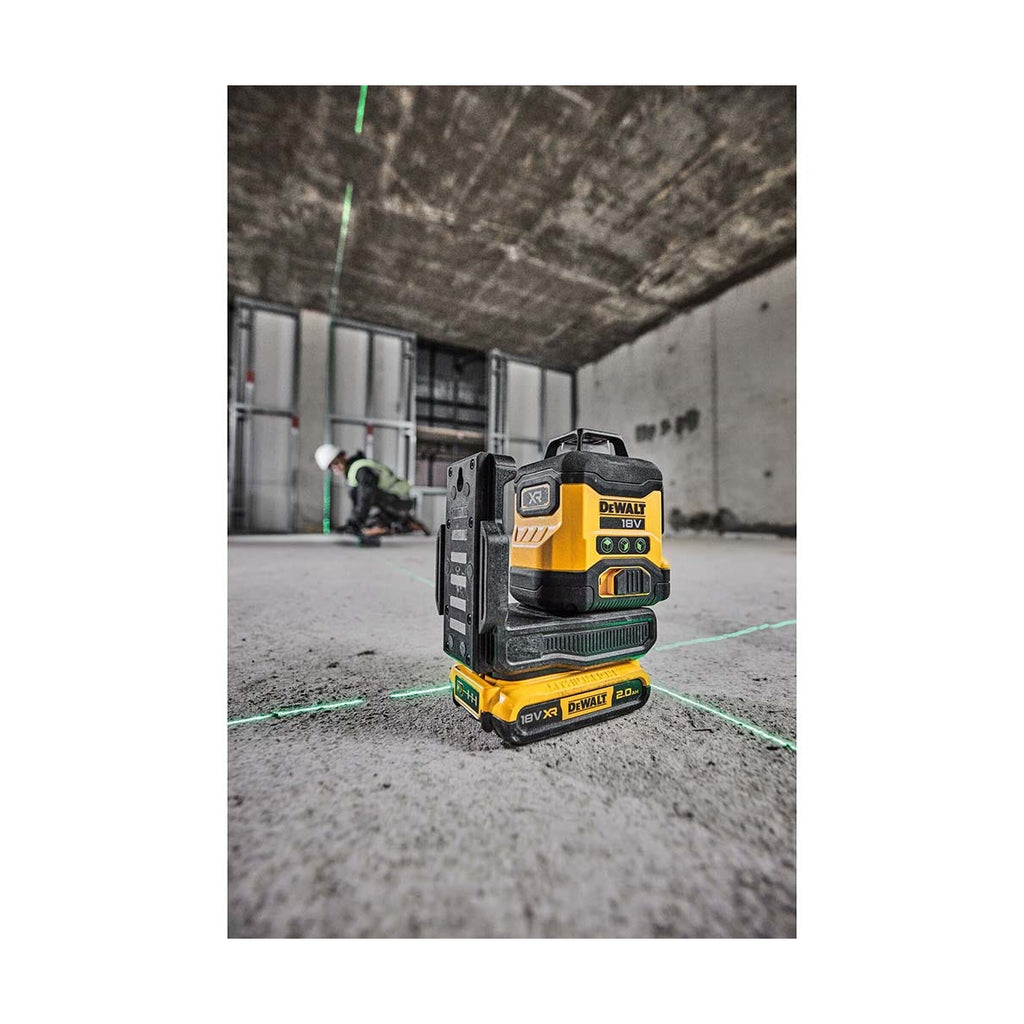  DeWalt DCLE34031N-XJ Laser Multilignes Vert 3x360 XR 18V Li-ion (Machine Seule)