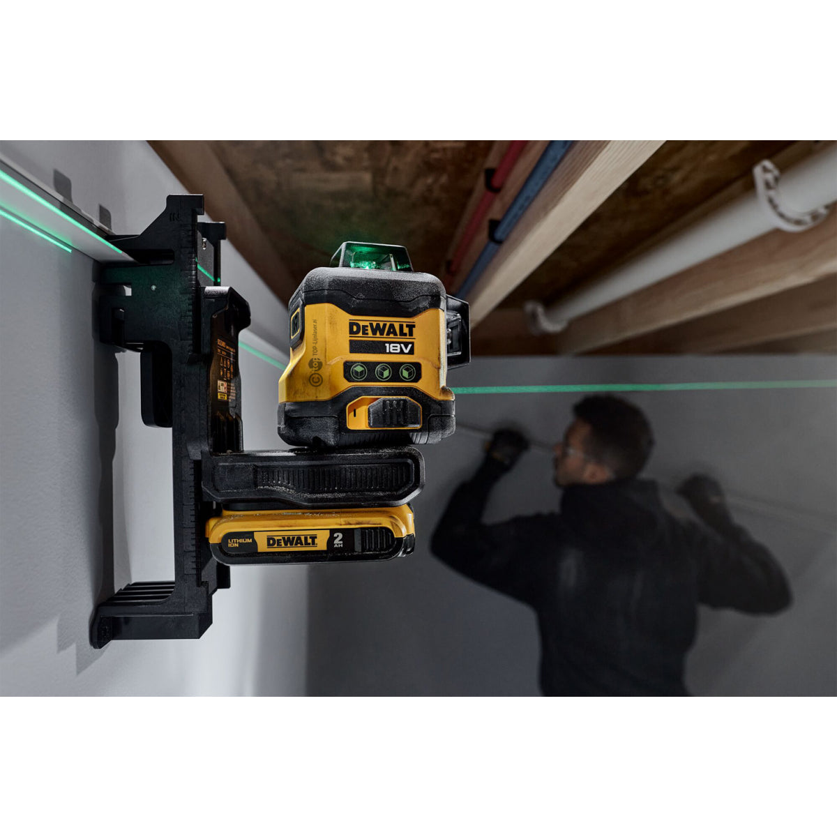  DeWalt DCLE34031N-XJ Laser Multilignes Vert 3x360 XR 18V Li-ion (Machine Seule)