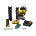  DeWalt DCLE34035D1-QW Laser Multilignes Vert 3x360 XR 18V 1x2.0Ah Li-ion Télécommandé