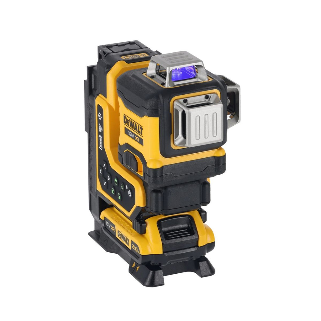  DeWalt DCLE34035D1-QW Laser Multilignes Vert 3x360 XR 18V 1x2.0Ah Li-ion Télécommandé