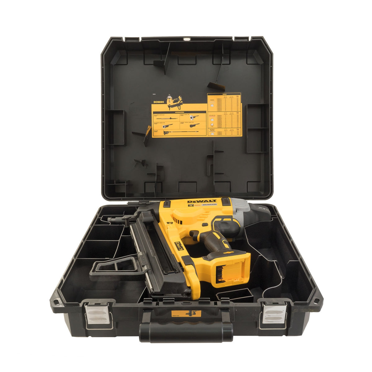  Dewalt DCN890NT-QW Cloueur Béton Et Acier 18V Li-ion Avec Coffret (Machine Seule)