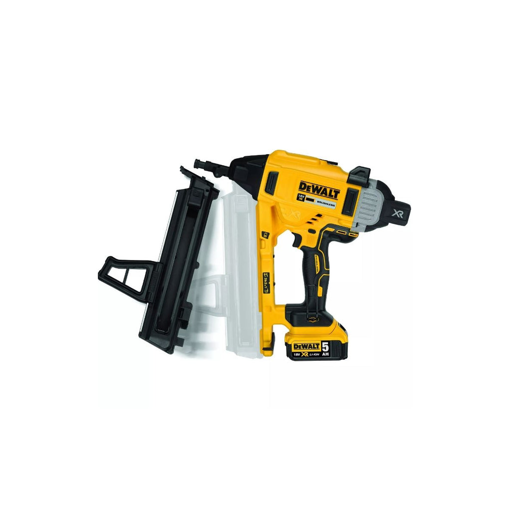  Dewalt DCN890P2-QW Cloueur Béton Et Acier 18V Li-ion 2x5.0Ah Avec Coffret