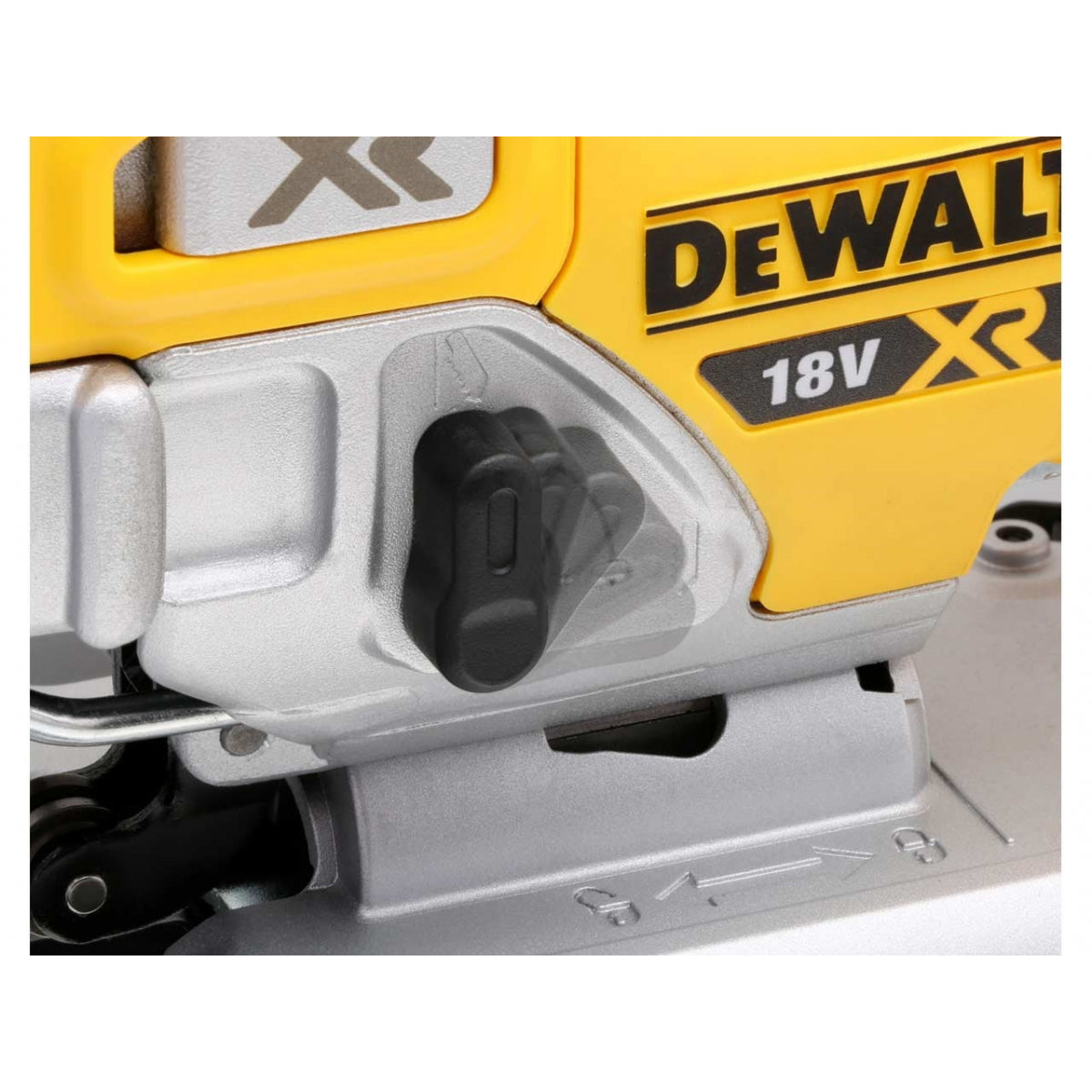  Dewalt DCS334P2 Scie Sauteuse 18V XR 2x5.0Ah Li-ion Brushless + Coffret TSTAK (poignée Supérieure)