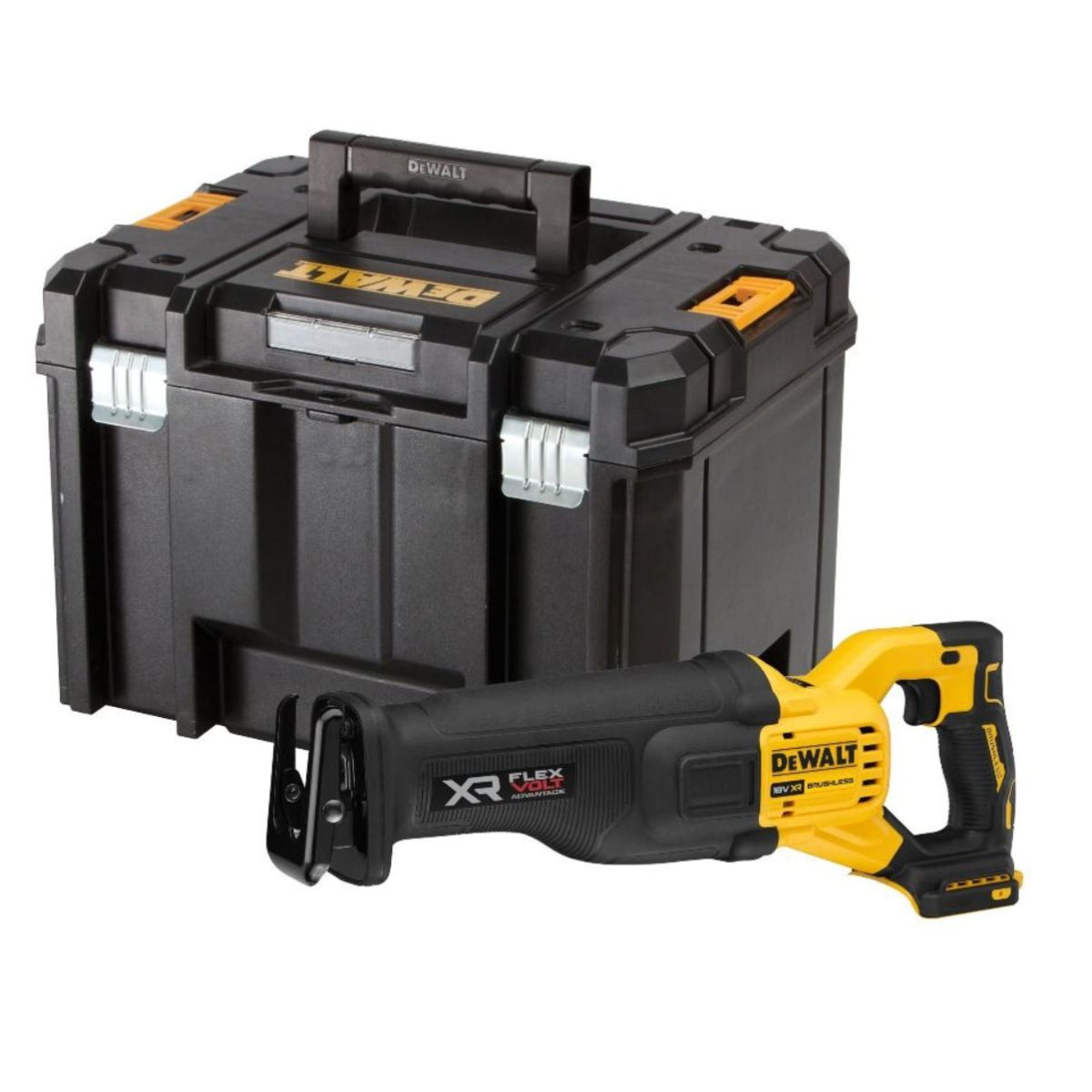  Dewalt DCS386NT-XJ Scie Sabre 18V Flexvolt ADVANTAGE Avec Coffret De Transport T-Stak
