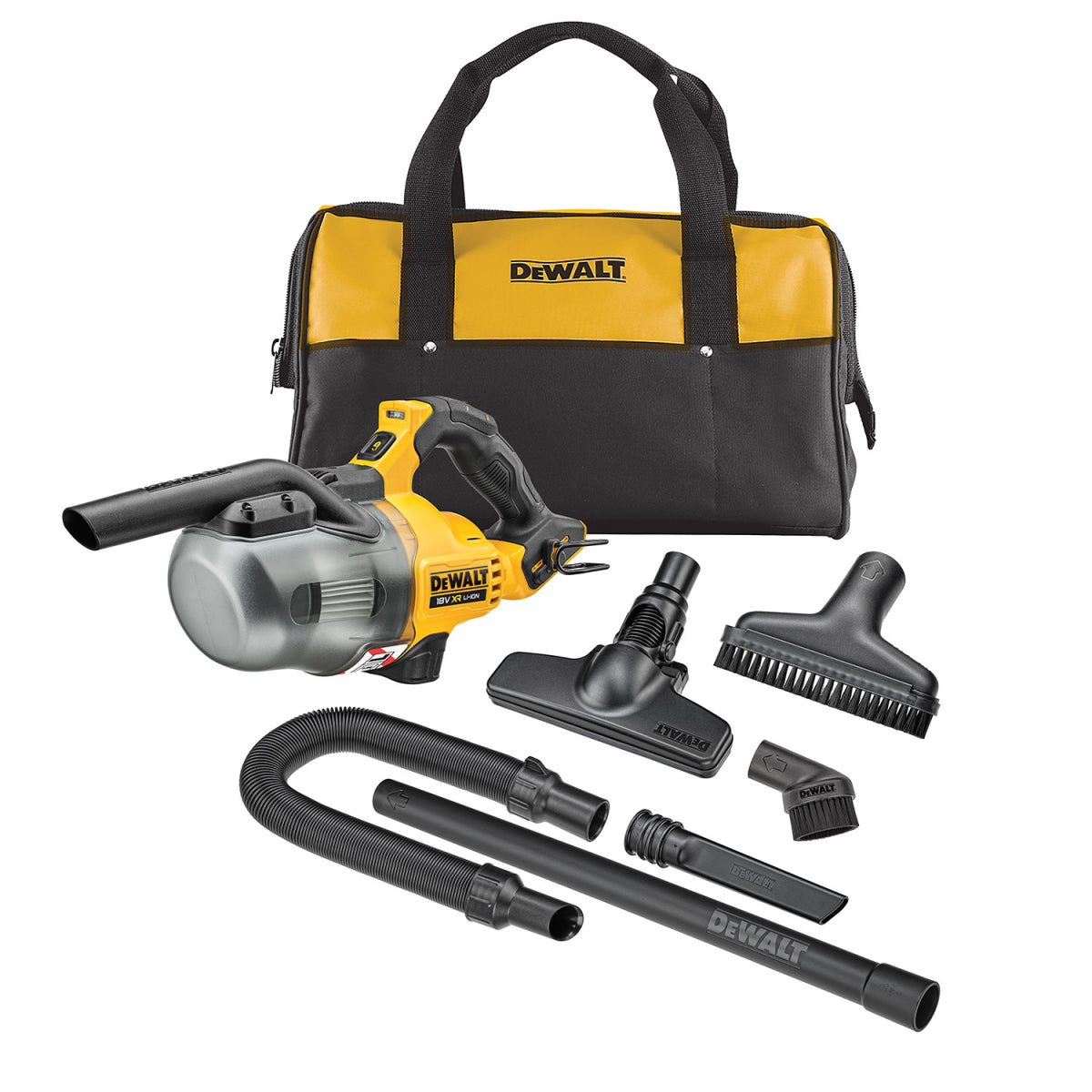  DeWalt DCV501LN-XJ Aspirateur à Main Sans Fil XR 18V (Machine Seule)