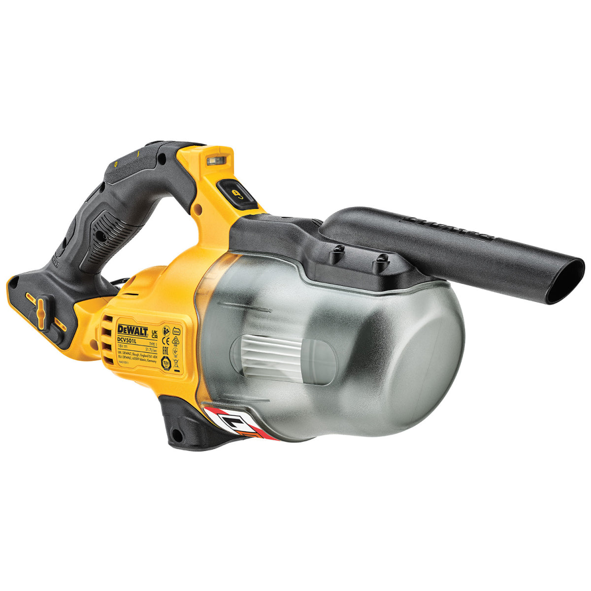  DeWalt DCV501LN-XJ Aspirateur à Main Sans Fil XR 18V (Machine Seule)