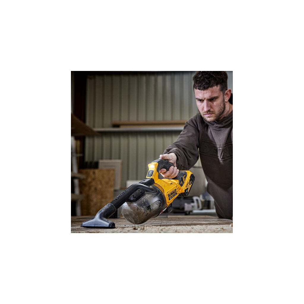  DeWalt DCV501LN-XJ Aspirateur à Main Sans Fil XR 18V (Machine Seule)
