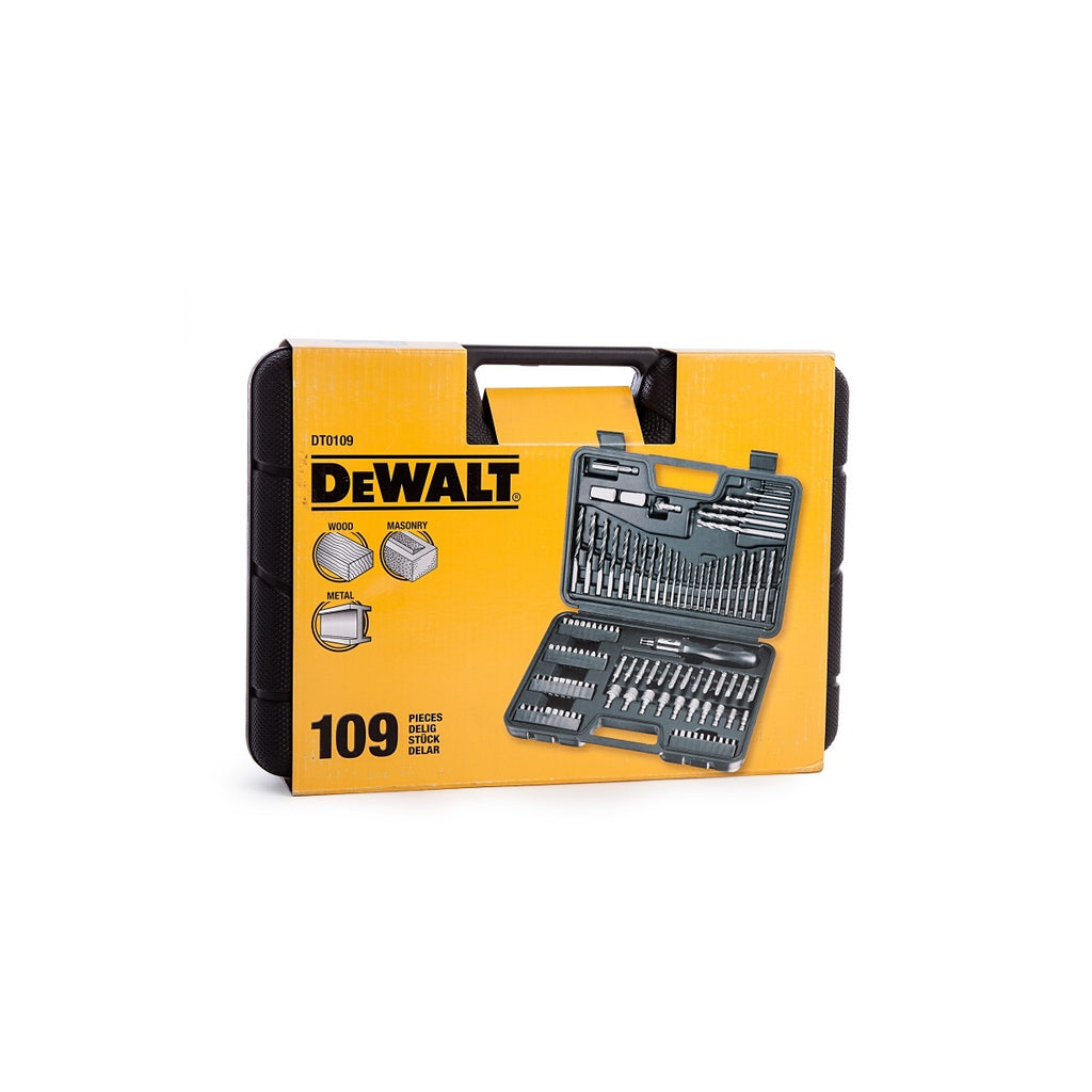  Dewalt DT0109-QZ Coffret De 109 Embouts De Vissage + Forets