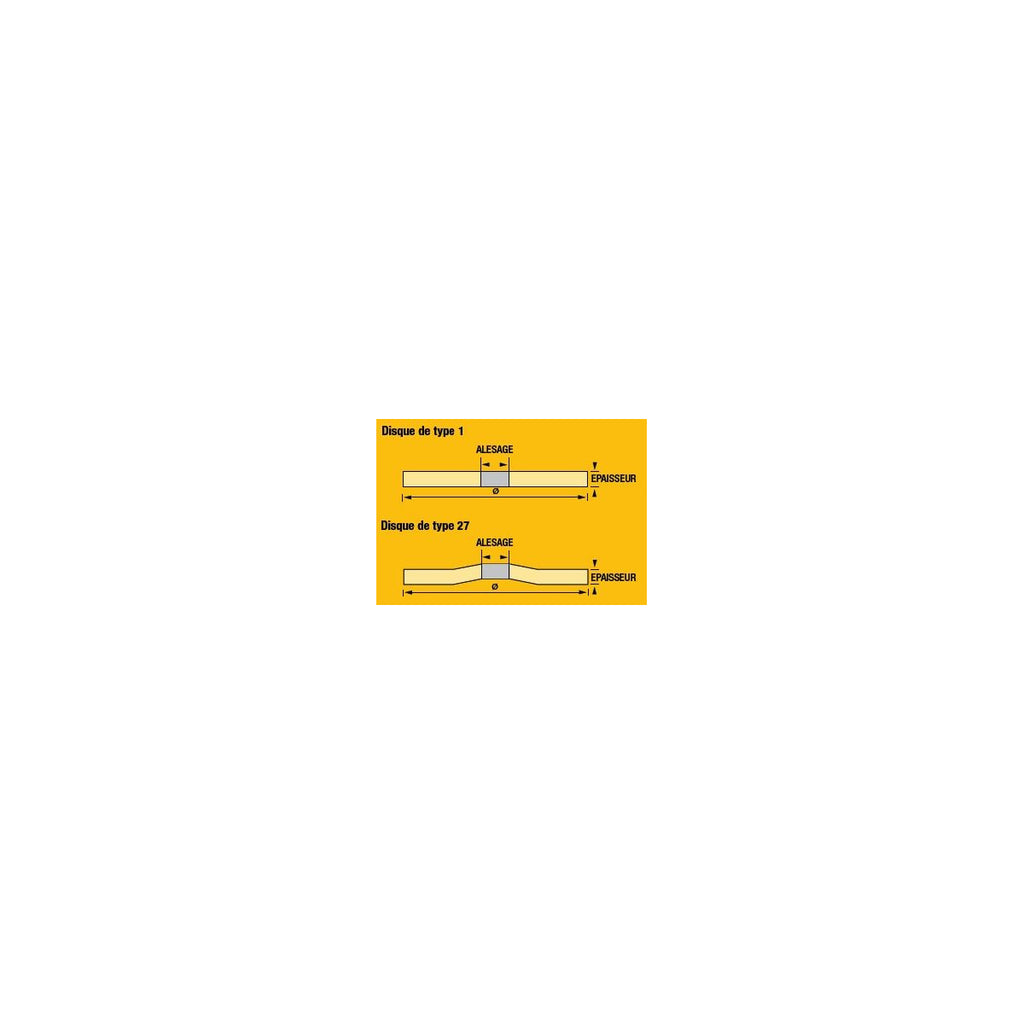  Dewalt DT42273 Disque à Tronçonner ø115x3mm Pierre