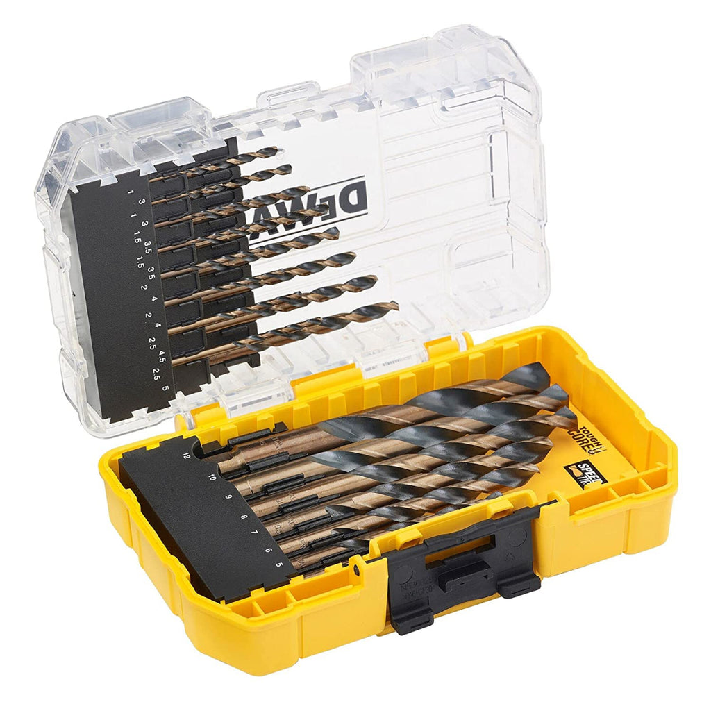  Dewalt DT70728-QZ Coffret De 19 Forets Multimateriaux Black&Gold
