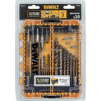 Dewalt DT70756-QZ Coffret Toughcase De 32 Pièces De Vissage Et De Perçage Métal