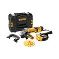  Dewalt DWE4257KT-QS Meuleuse ø125mm 1500W Avec Kit De Surfaçage