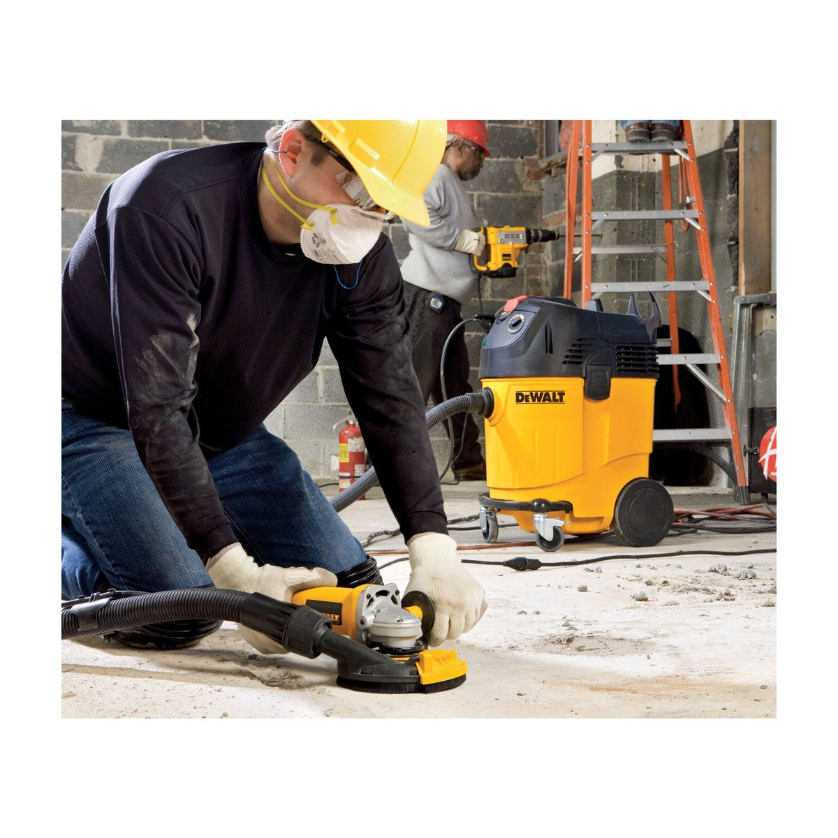 Dewalt DWE46150-XJ Carter D'aspiration Et De Surfaçage Pour Meuleuse D'angle ø115-125mm