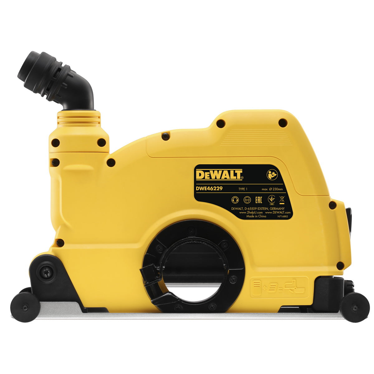  Dewalt DWE46229 Carter D'aspiration Pour Meuleuse 230mm