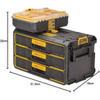  DeWalt DXL DWST08330-1 Coffret 3 Tiroirs TOUGHSYSTEM 2.0