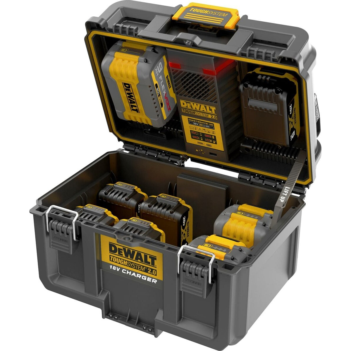  DeWalt DWST83471-QW Chargeur Double 18V & 54V TOUGHSYSTEM 2.0