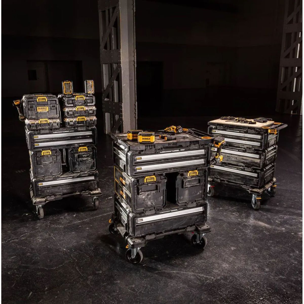  DeWalt DXL Coffret 2 Tiroir TOUGHSYSTEM 2.0 (DWST08520-1)