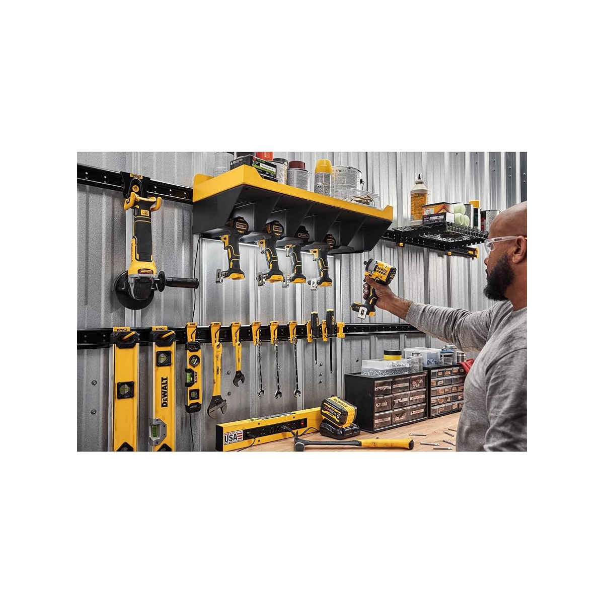  DeWalt DXL Porte-outil électroportatif 12V & 18V (DWST82823-1)