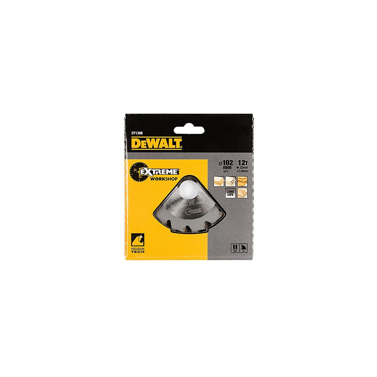  DeWalt Fraise ø102x22mm Pour Lamelleuse DW682 ( DT1306-QZ)