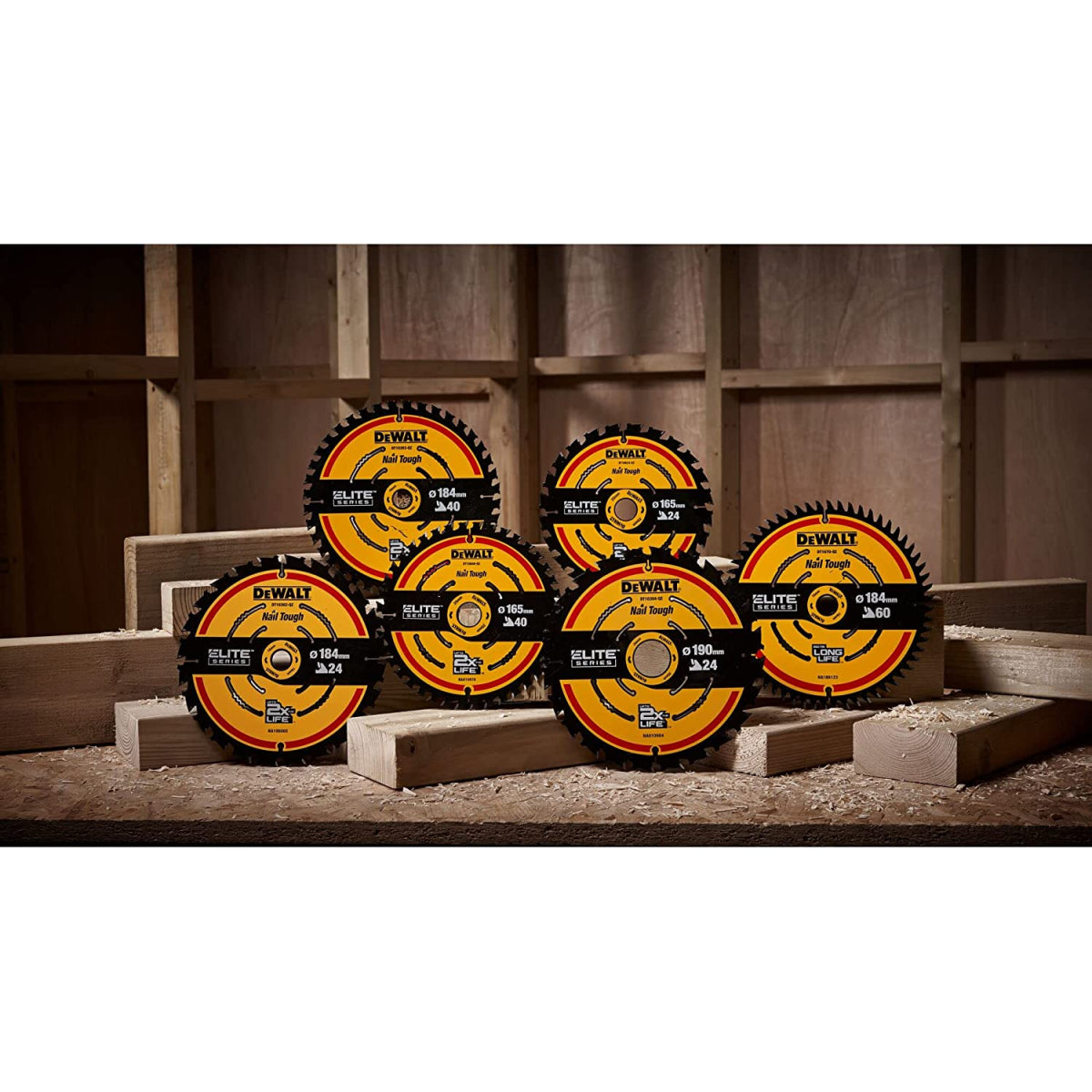  DeWalt Lame De Scie De Précision ø184x16 24 Dents Extrême Bois "Elite Series" DT10302-QZ