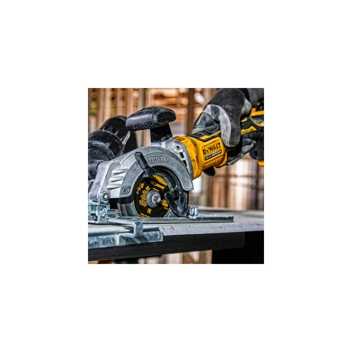  DeWALT Lame De Scie Circulaire ø115x9.5 Fibrociment Diamand "Extrême" DT20421-QZ Pour DCS571