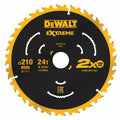  DeWALT Lame De Scie Circulaire ø210x30 24 Dents "Extrême" DT20432-QZ