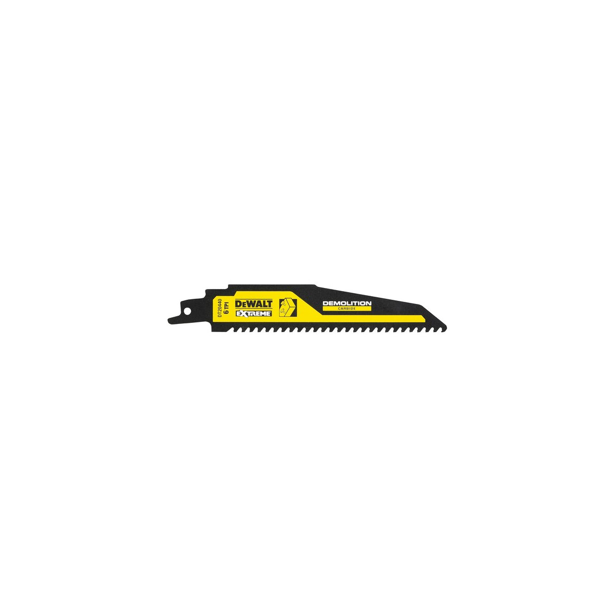  DeWalt Lame De Scie Sabre Carbure BOIS 152mm DT20440-QZ