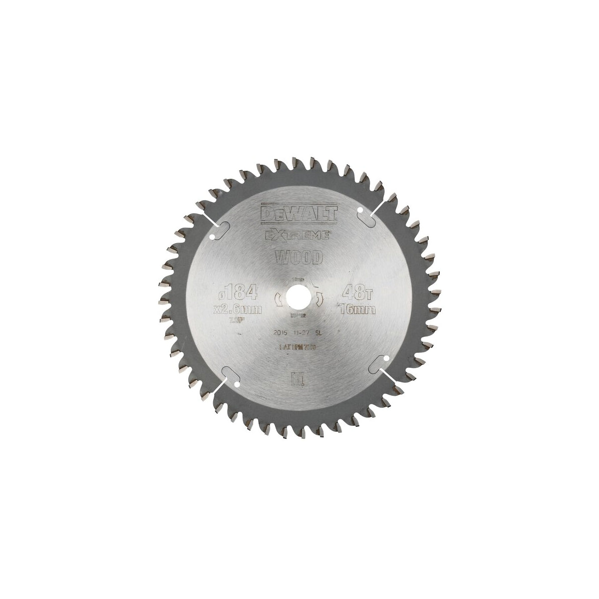  DeWalt Lame ø184x16 48Dts Extrême Bois & Alu DT4092-QZ