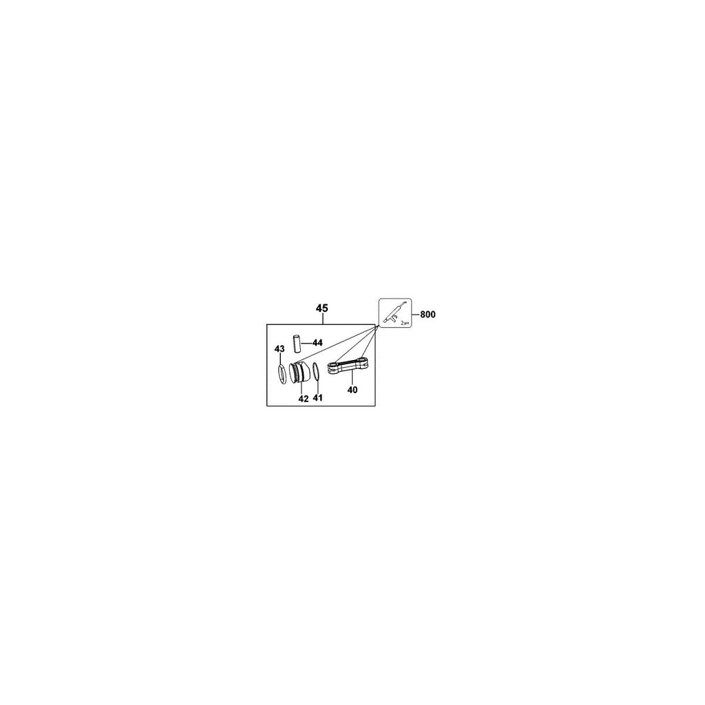  Dewalt N505552 Kit Piston Avec Bielle Pour Perforateur DCH334, DCH333, DCH323, DCH283, D25334, D25333